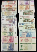 Набор из 22 бон (страны Африки)