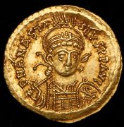 Солид. Анастасий I. Византия