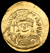 Солид. Маврикий Тиберий. Византия