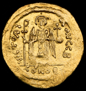 Солид. Маврикий Тиберий. Византия