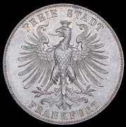 Талер 1859 "100 лет со дня рождения Фридриха Шиллера" (Франкфурт)