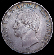 Талер 1864 (Саксония) B