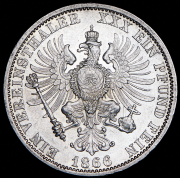 Талер 1866 "Победа в Австро-прусско-итальянской войне" (Пруссия) A