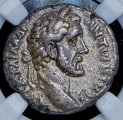 Тетрадрахма. Антонин Пий. Египет. Александрия (в слабе)