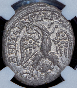 Тетрадрахма. Каракалла. Сирия (в слабе)