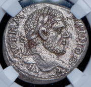 Тетрадрахма. Макрин. Месопотамия (в слабе)