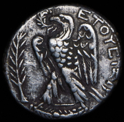 Тетрадрахма. Нерон. Рим империя