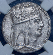 Тетрадрахма. Тигран II. Армения (в слабе)