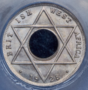 1/10 пенни 1928 (Британская Западная Африка) (в слабе)
