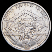 1/2 доллара 1936 "100 лет штату Арканзас, Джозеф Тейлор Робинсон" (США) 