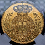 1/2 песо 1822 (Португалия) (в слабе)