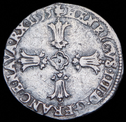 1/4 экю 1595 (Франция)