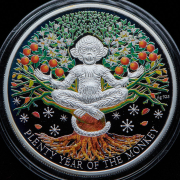 1 доллар 2016 "Год обезьяны" (Ниуэ)