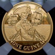 1 гинея 2008 "250 лет со дня рождения Нельсона" (Тристан-да-Кунья) (в слабе)