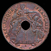 1 сантим 1939 (Французский Индокитай) A