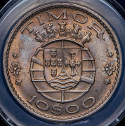 10 эскудо 1970 (Тимор) (в слабе)