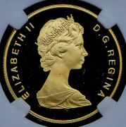 100 долларов 1983 "400 лет городу Сент-Джонс" (Канада) (в слабе)