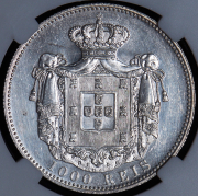 1000 реалов 1899 (Португалия) (в слабе)