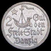 2 гульдена 1923 (Данциг)