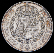 2 кроны 1924 (Швеция) W