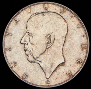 2 кроны 1938 "300 лет поселению Делавэр" (Швеция)