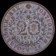 20 реалов 1865 (Азорские острова)
