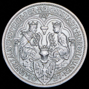 3 марки 1927 "1000 лет Нордхаузену" (Германия) A