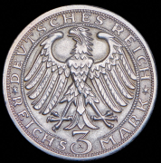 3 марки 1928 "900 лет Наумбургу" (Германия) A