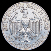 3 марки 1930 "Цеппелин" (Германия) A