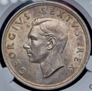 5 шиллингов 1952 (ЮАР) (в слабе)