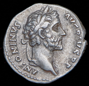 Денарий. Антонин Пий. Рим империя