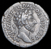 Денарий. Марк Аврелий. Рим империя