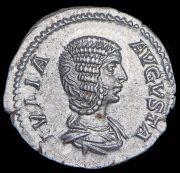 Денарий. Юлия Домна. Рим империя