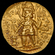 Динар. Васудева I. Кушанское царство