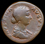 Дупондий. Фаустина Младшая. Рим империя
