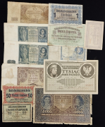 Набор из 12 бон (Польша)