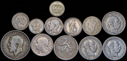 Набор из 12 сер. монет 1866-1966 (страны мира)
