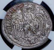 Тетрадрахма. Макрин. Месопотамия (в слабе)