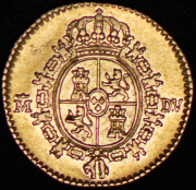 1/2 эскудо 1786 (Испания)