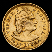 1/5 либры 1912 (Перу)