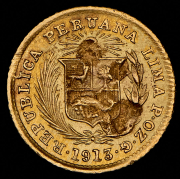 1/5 либры 1913 (Перу)