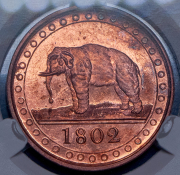 1/96 риксдоллара 1802 (Цейлон)