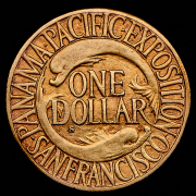 1 доллар 1915 "Панамо-Тихоокеанская международная выставка" (США) S