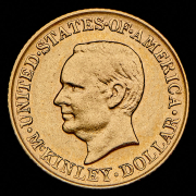 1 доллар 1917 "Уильям Мак-Кинли" (США)