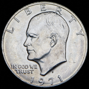 1 доллар 1971 (США) S