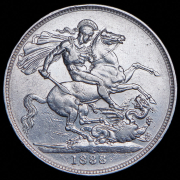 1 крона 1888 (Великобритания)