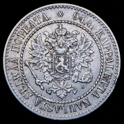 1 марка 1864 (Финляндия) S