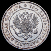 1 марка 1872 (Финляндия) S