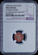 1 пенни 1888 (Финляндия) (в слабе)
