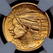 1 скудо 1982 (Сан-Марино) (в слабе) R